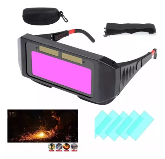 Lentes Para Soldar Seguridad Oscurecimiento Automaticos